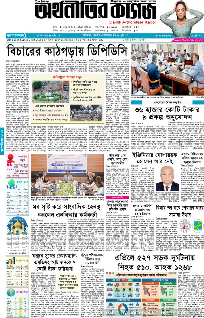 আজকের পত্রিকা