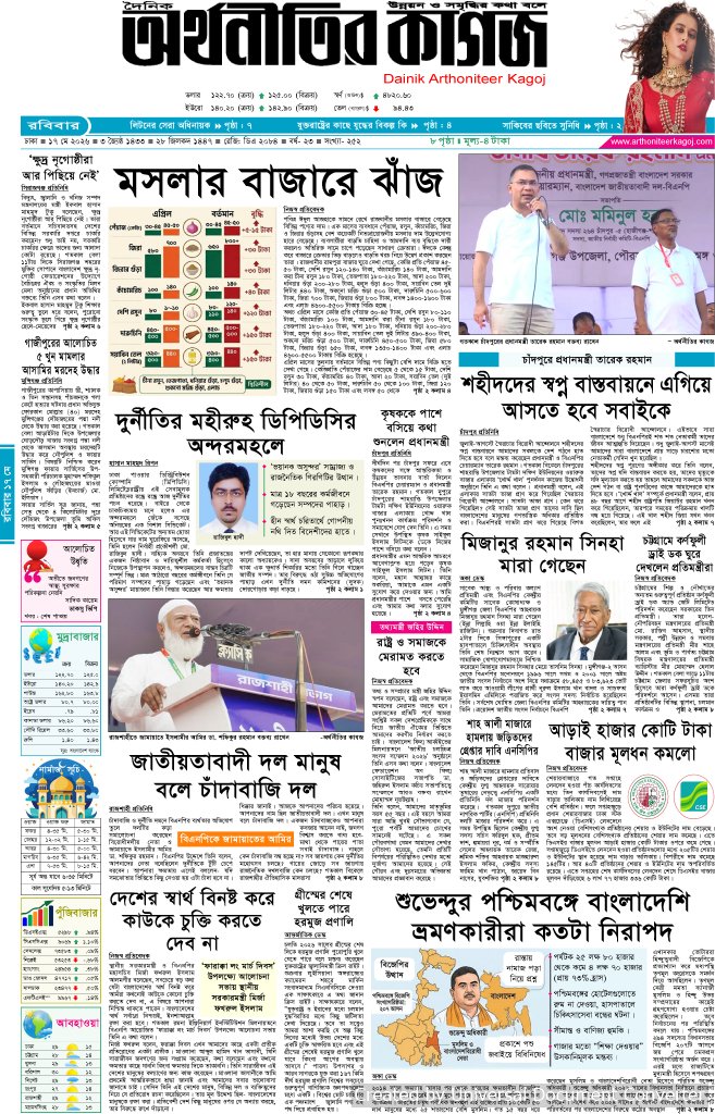 আজকের পত্রিকা